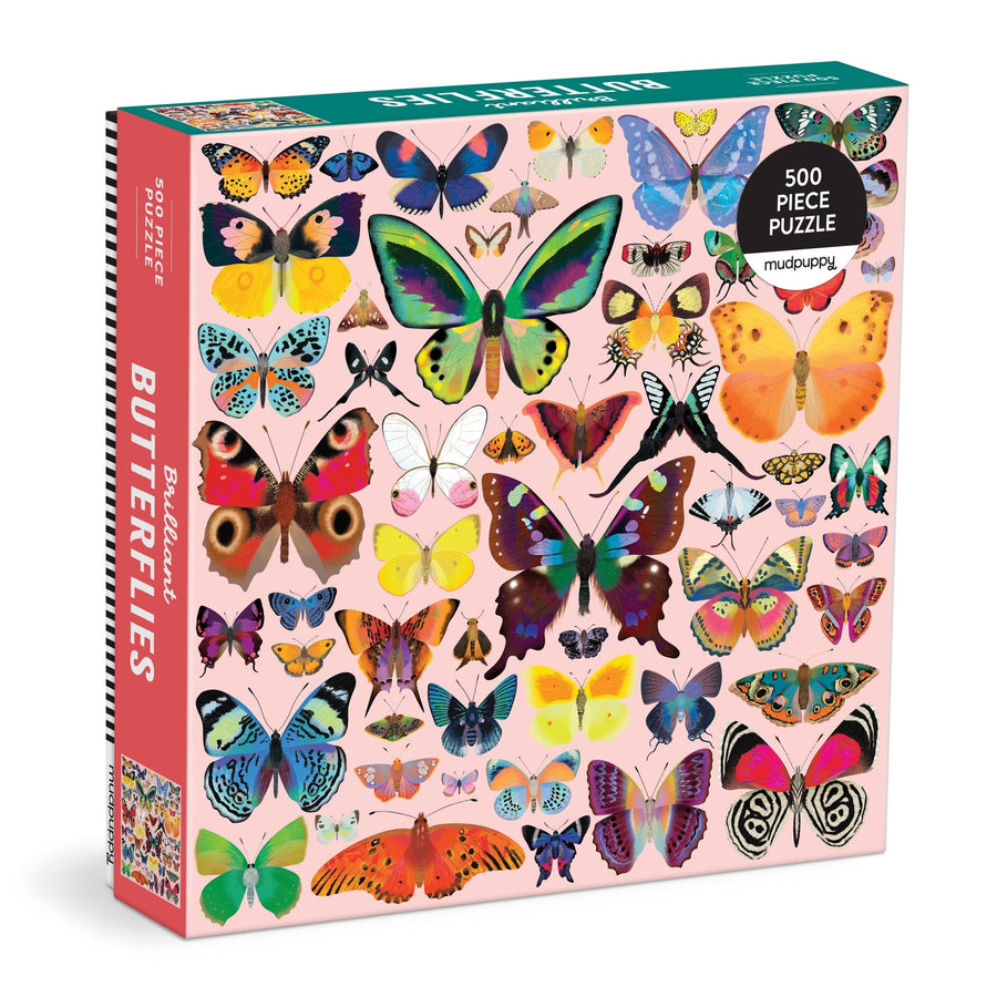Brilliant Butterflies 500 Piece Puzzle Galison brilliant-butterflies-500-piece-puzzle-galison