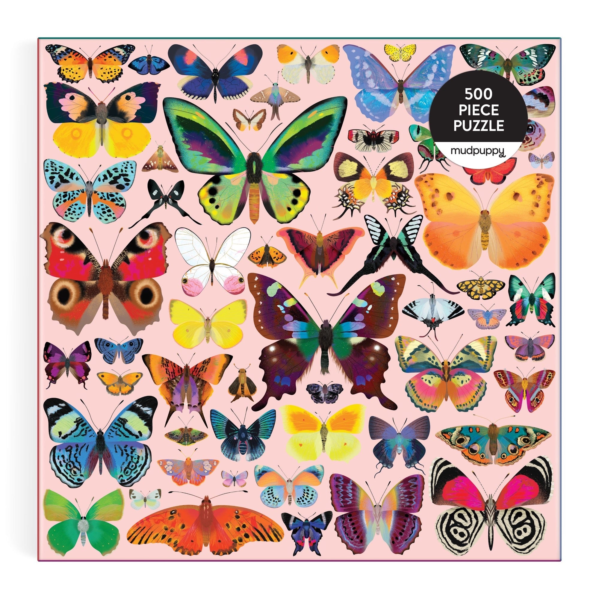 Brilliant Butterflies 500 Piece Puzzle – Galison