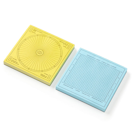 A La Chart Notepad Set of 2 - Brass Monkey - 9780735381131