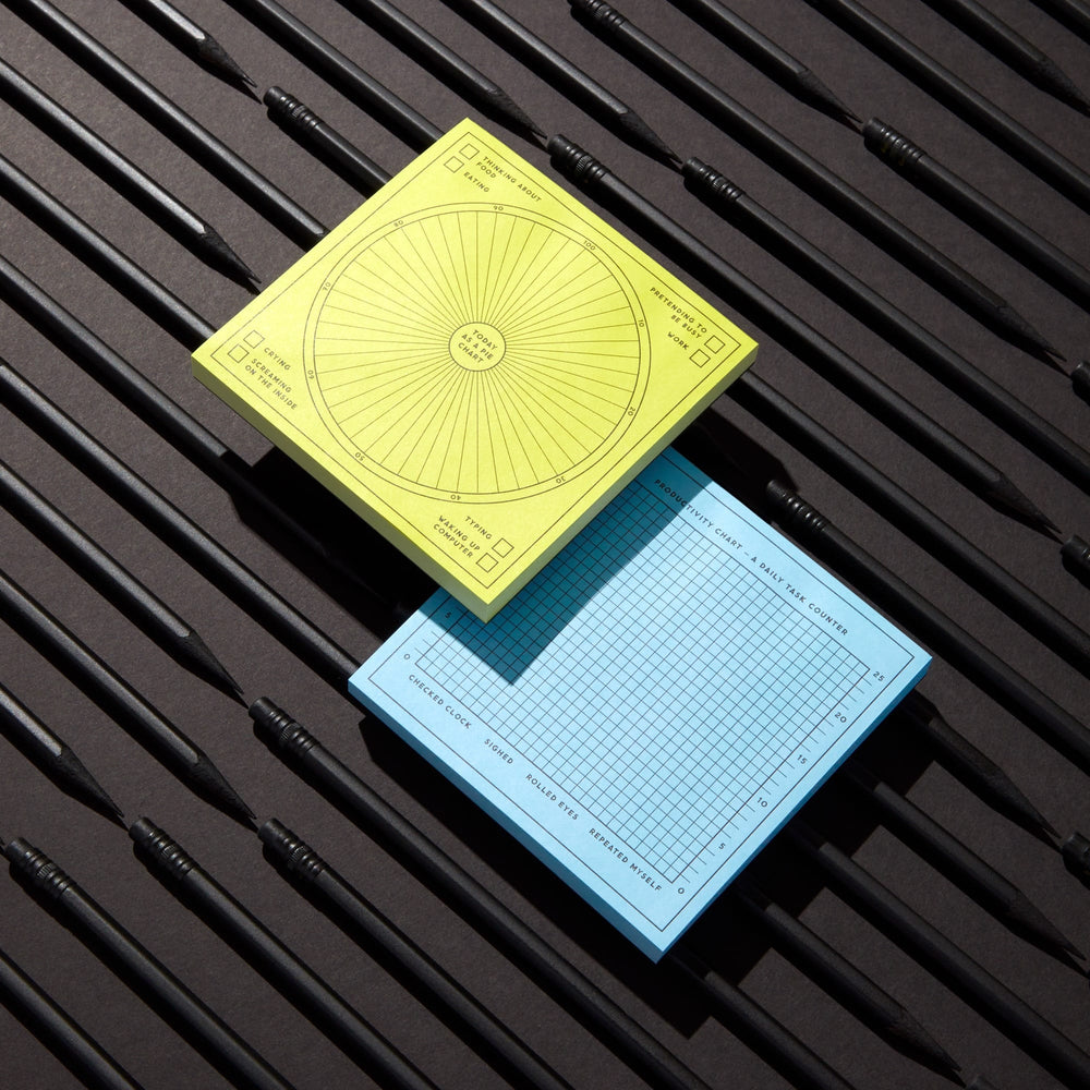 A La Chart Notepad Set of 2 - Brass Monkey - 9780735381131