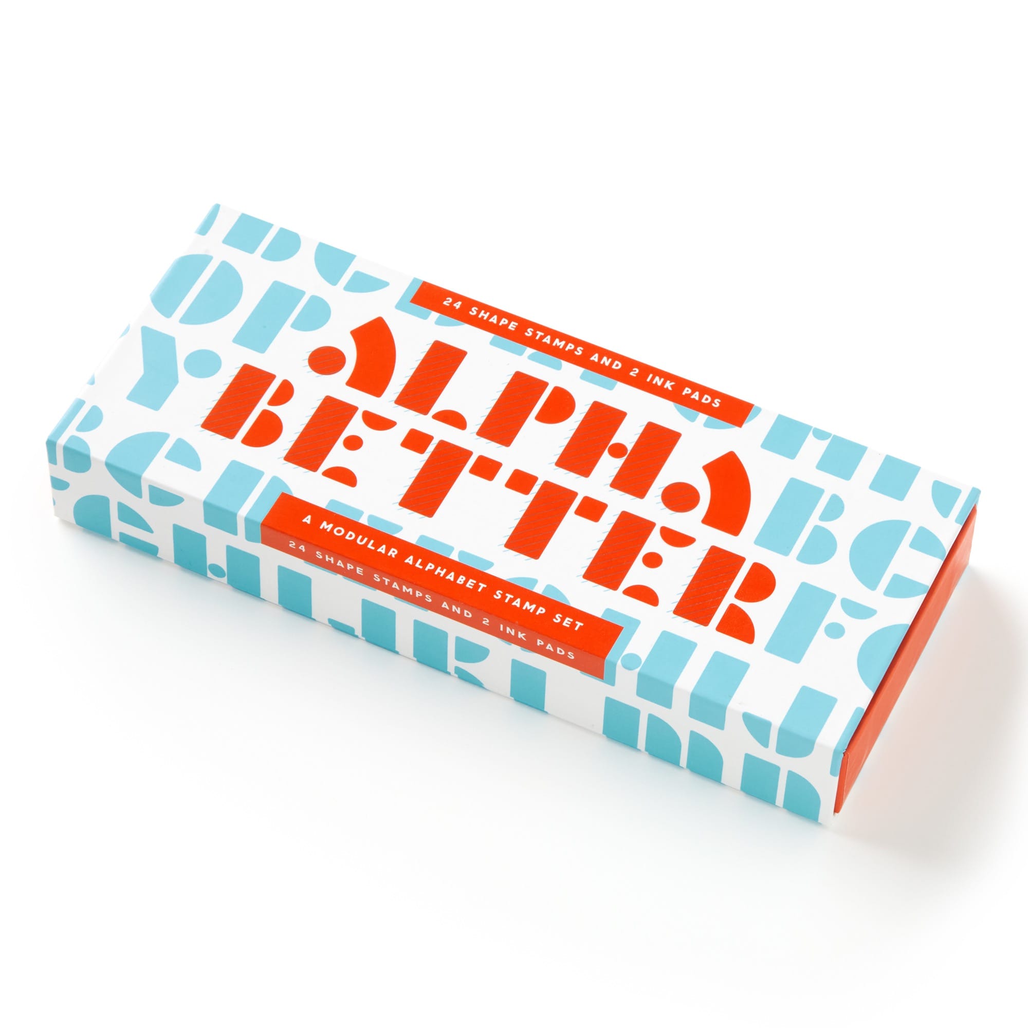 Alpha Better Rubber Stamp Set | Galison