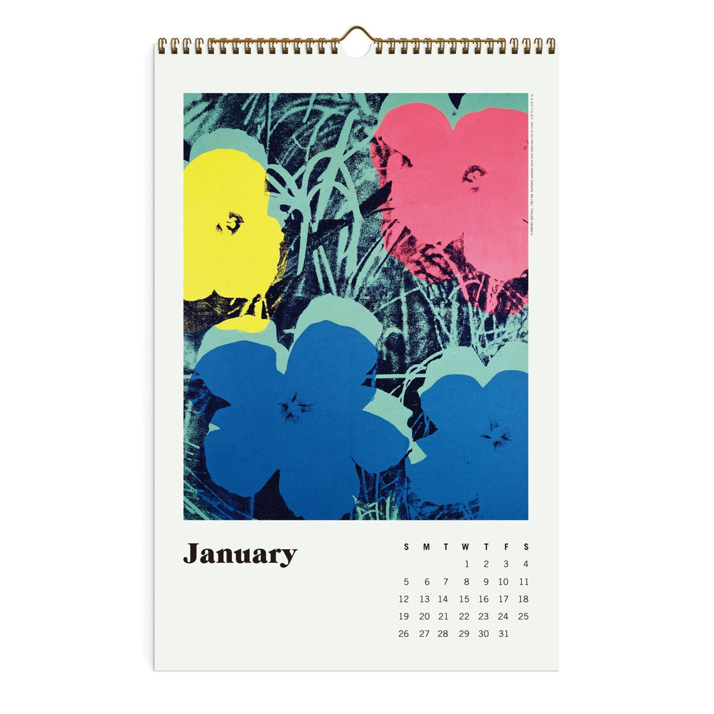 Andy Warhol 2025 Wall Calendar Calendars Andy Warhol Foundation For The Visual Arts 