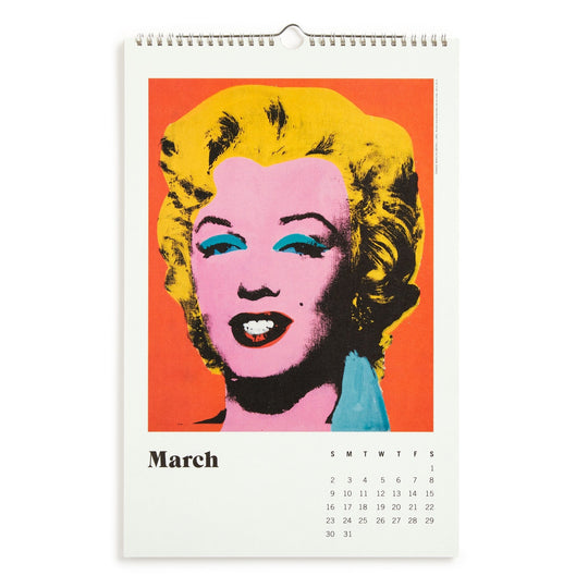 Andy Warhol 2025 Wall Calendar Calendars Andy Warhol Foundation For The Visual Arts 