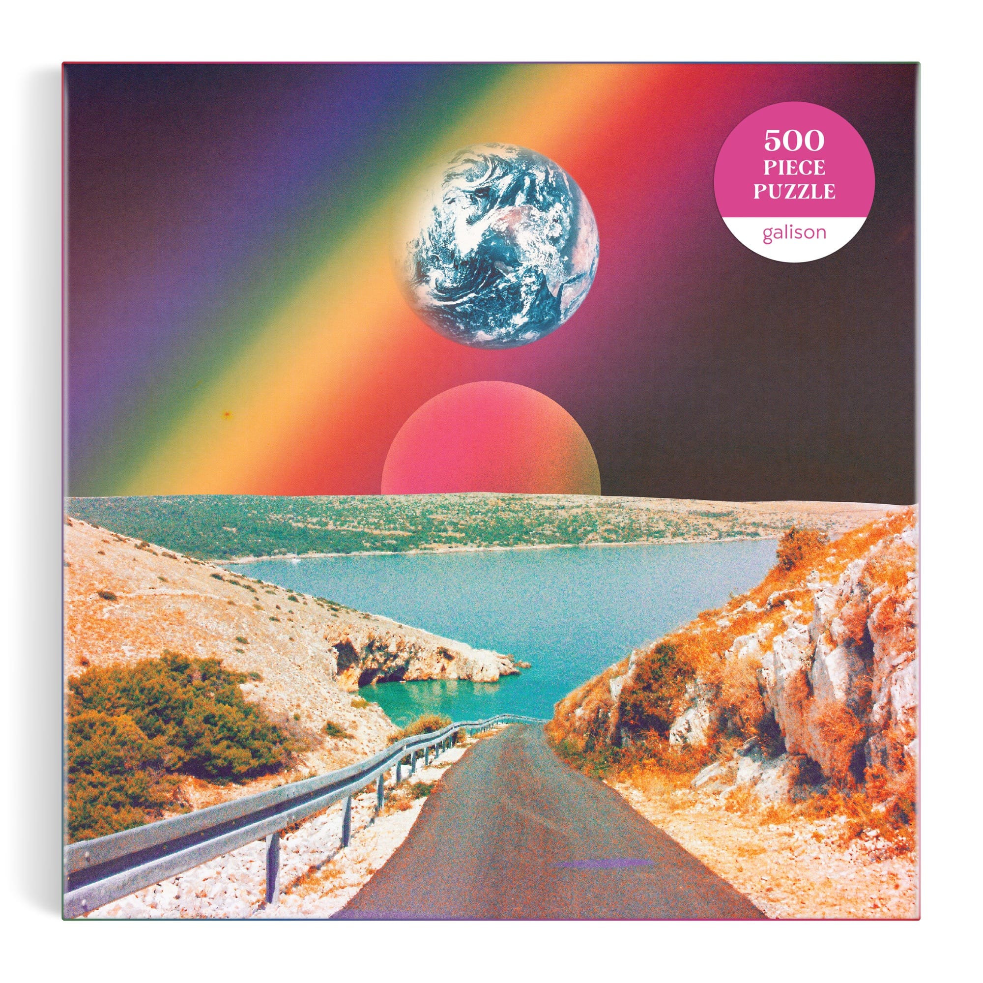 Cosmic Rainbow 500 Piece Jigsaw Puzzle | Galison