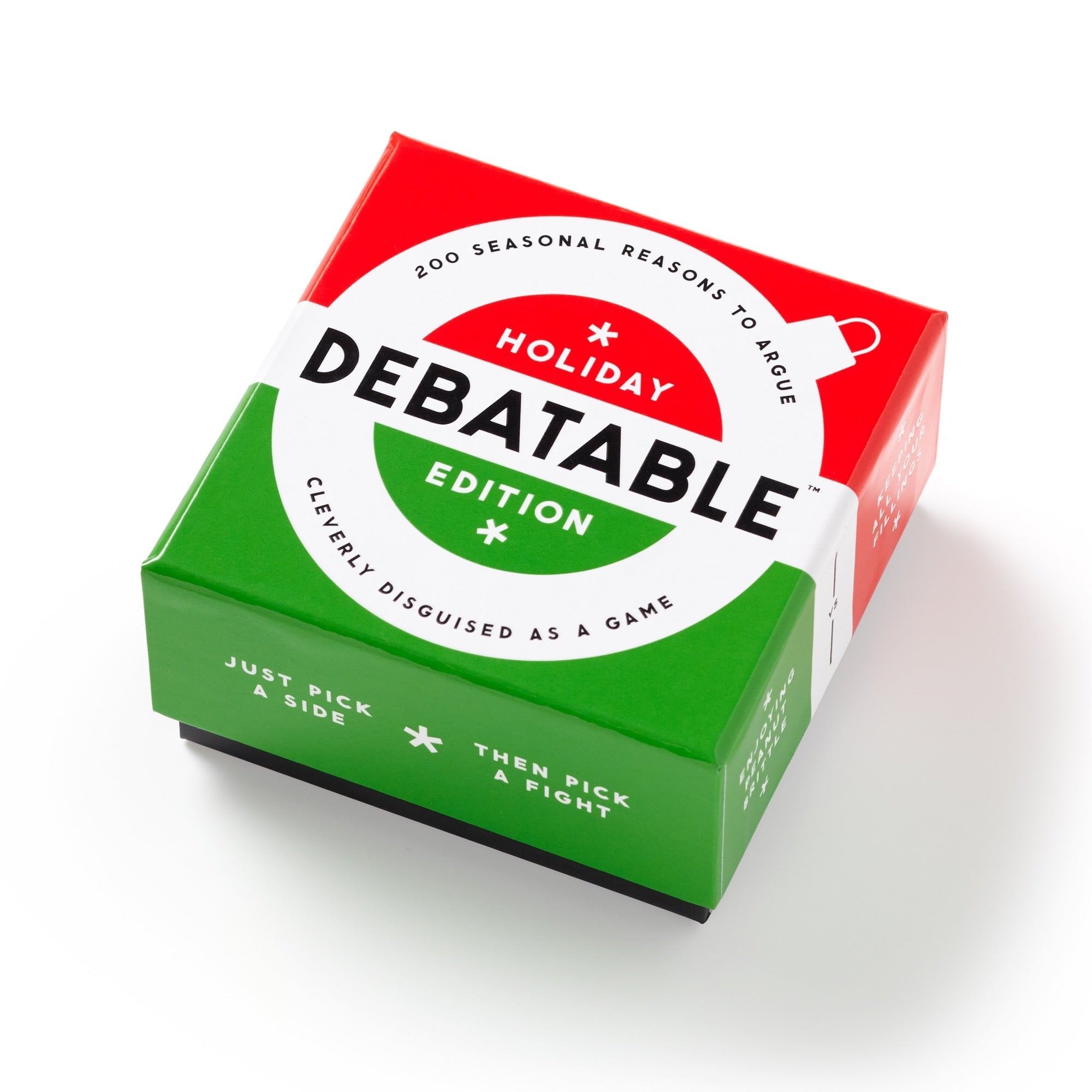 Debatable Holiday Edition Social Game | Galison