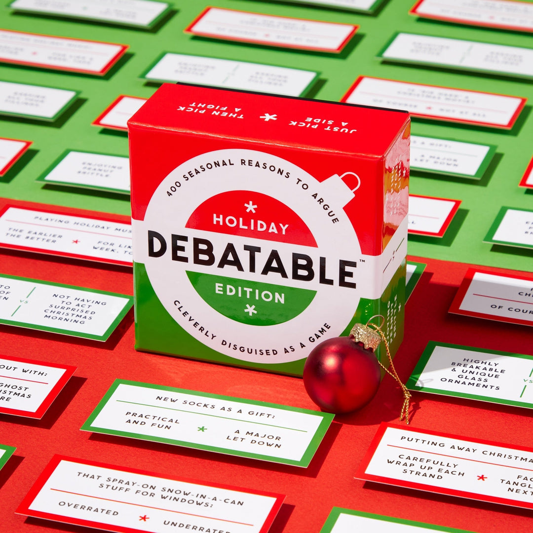 Debatable Holiday Edition Social Game – Galison