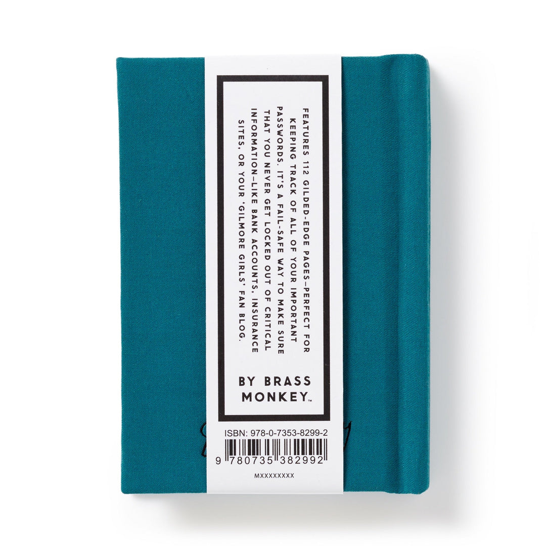 Definitely Not My Passwords - Password Diary – Galison