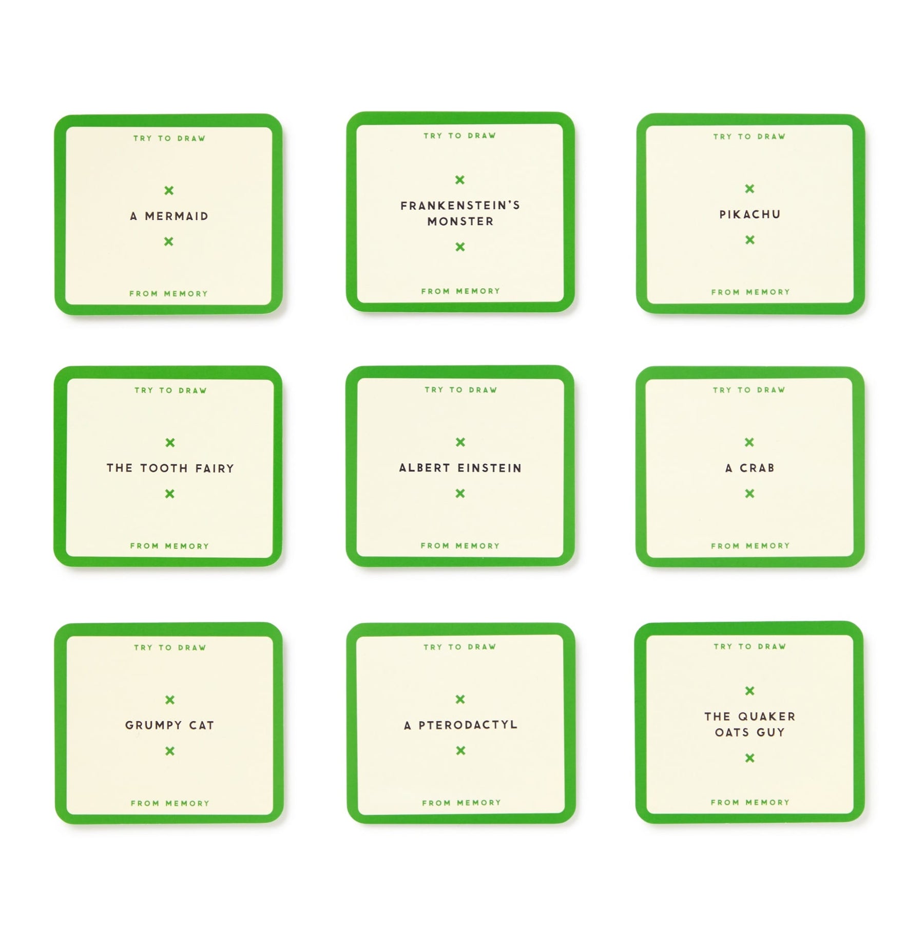 Drawing From Memory Game Galison Drawing from memory game galison