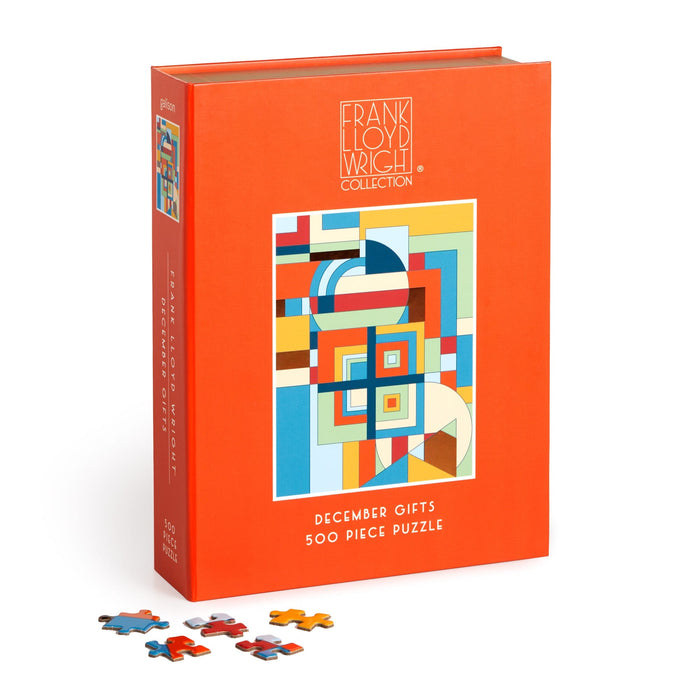 Frank Lloyd Wright December Gifts 500 Piece Book Puzzle 500 Piece Puzzles Frank Lloyd Wright Foundation 