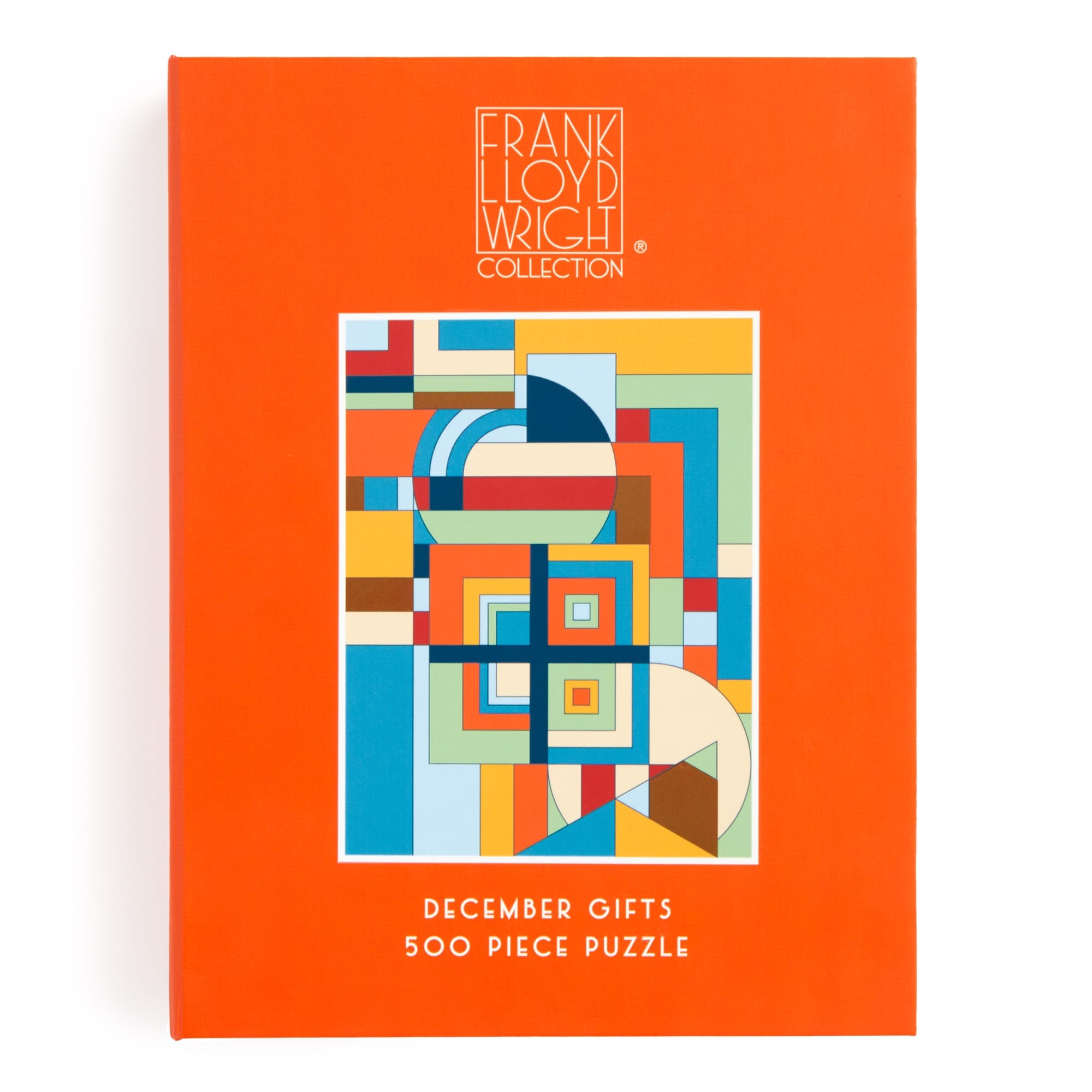 Frank Lloyd Wright December Gifts 500 Piece Book Puzzle – Galison