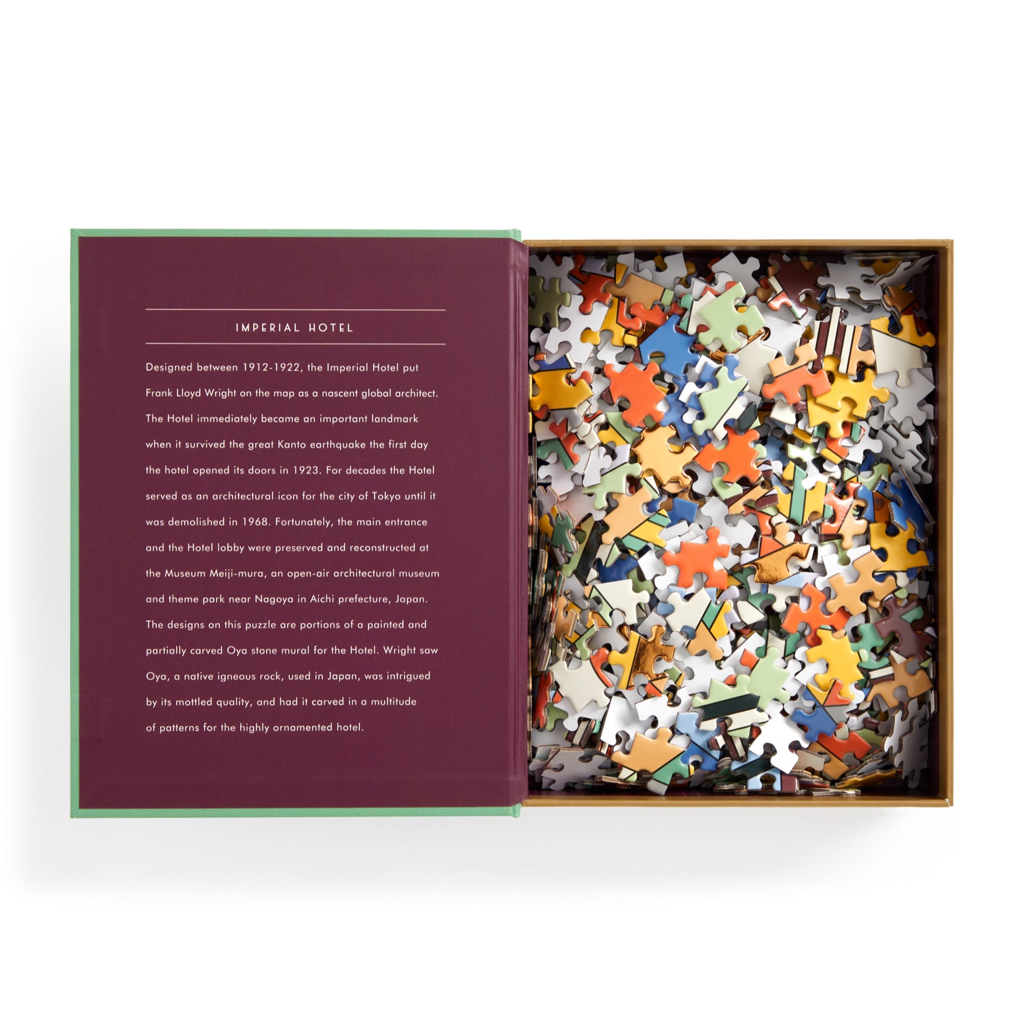 Frank Lloyd Wright Imperial Hotel 500 Puzzle | Galison