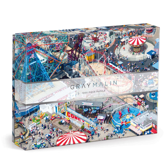 Gray Malin 1000 Piece Puzzle Coney Island 1000 Piece Puzzles Gray Malin 