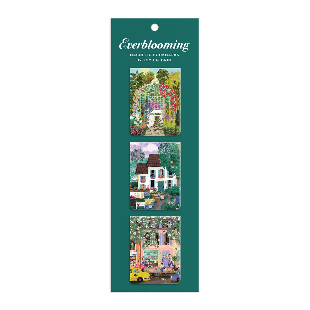Joy Laforme Everblooming Magnetic Bookmark Set Bookmarks Joy Laforme 