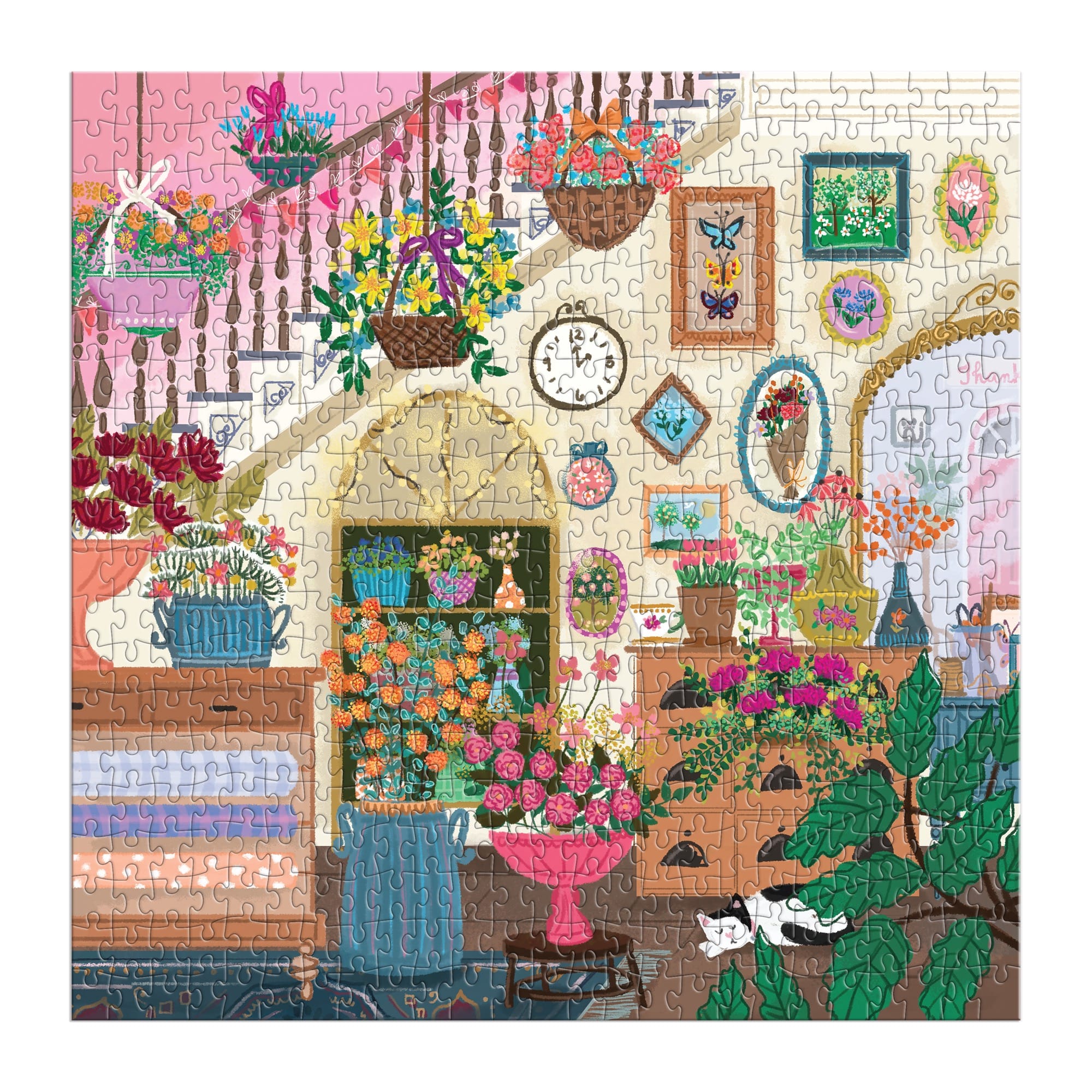 Joy Laforme Flower Shop 500 Piece House Puzzle – Galison