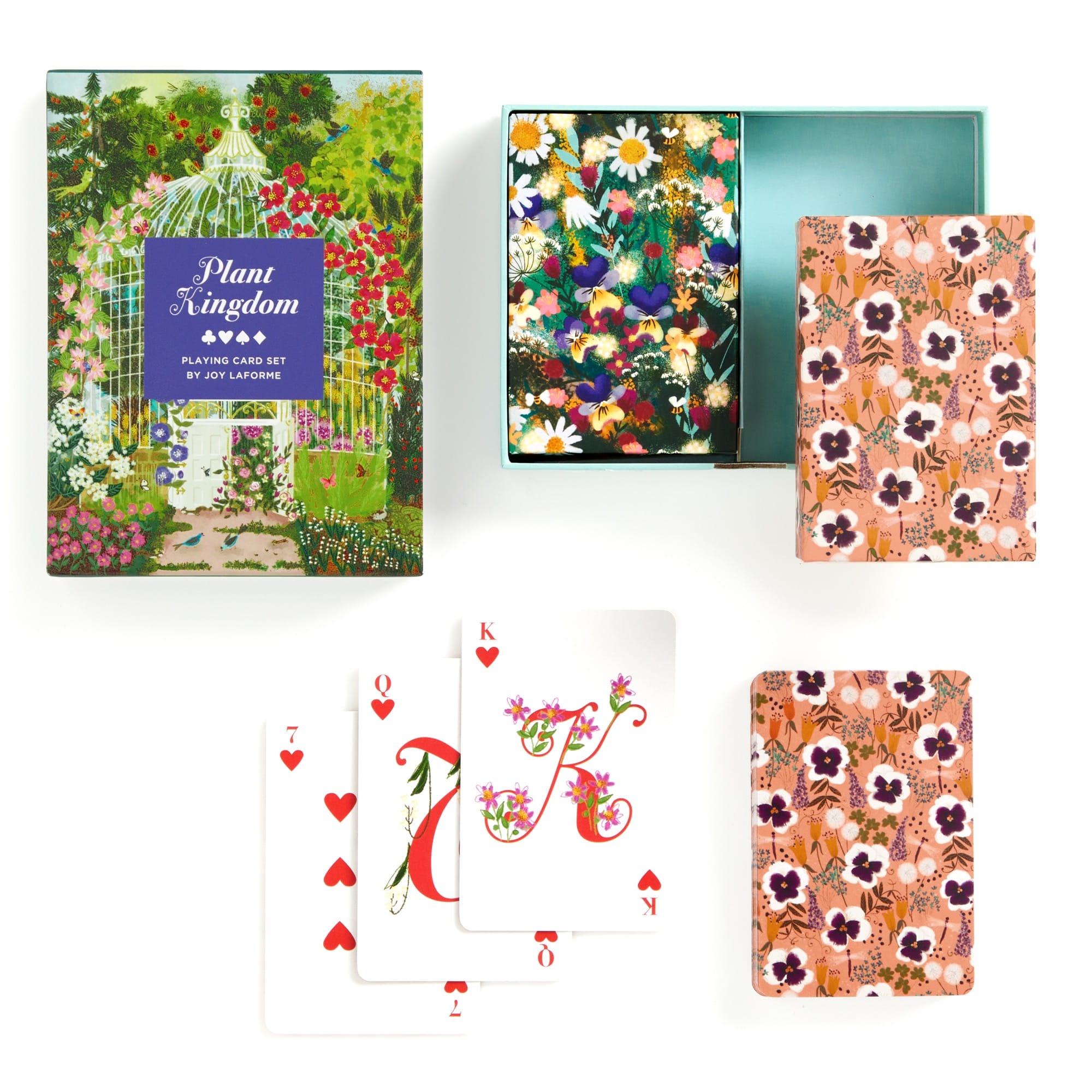 Joy Laforme Plant Kingdom Playing Card Set | Galison