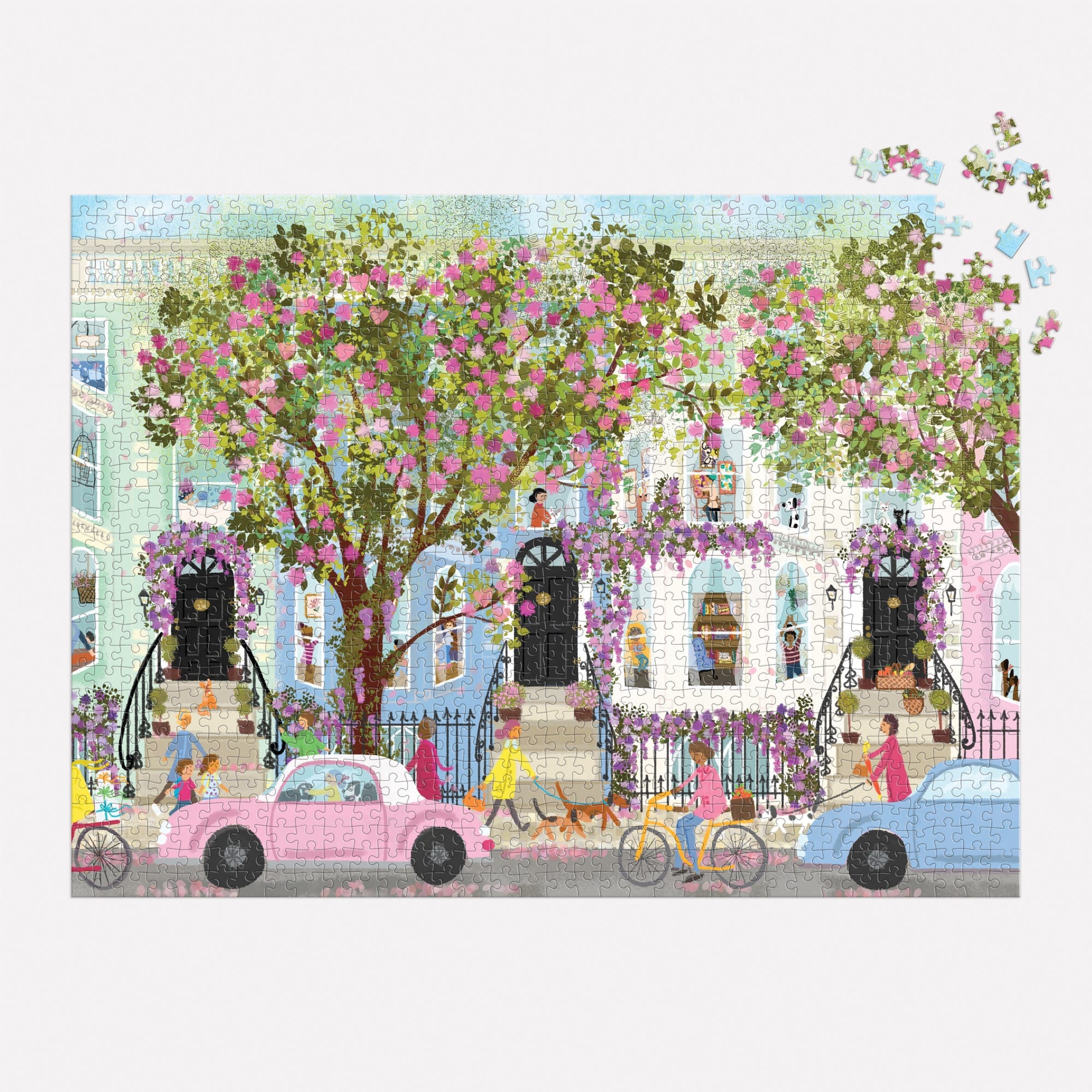 Joy Laforme Spring Terrace 1000 Piece Puzzle – Galison