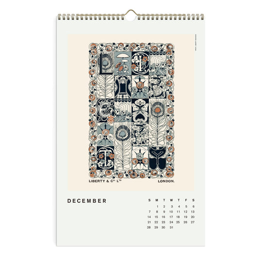 Liberty 2025 Wall Calendar Calendars Liberty of London Ltd 