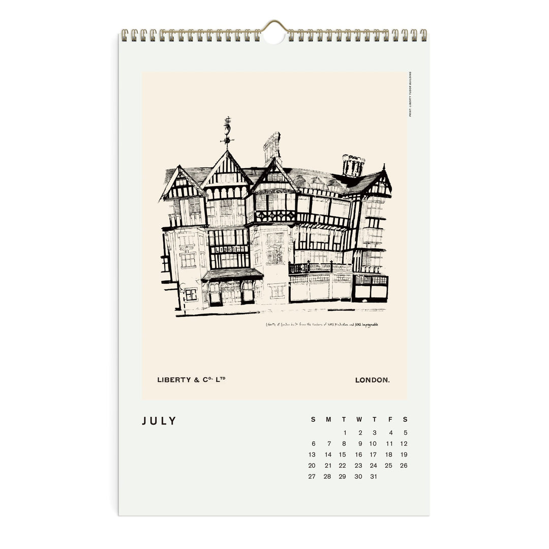 Liberty 2025 Wall Calendar Galison