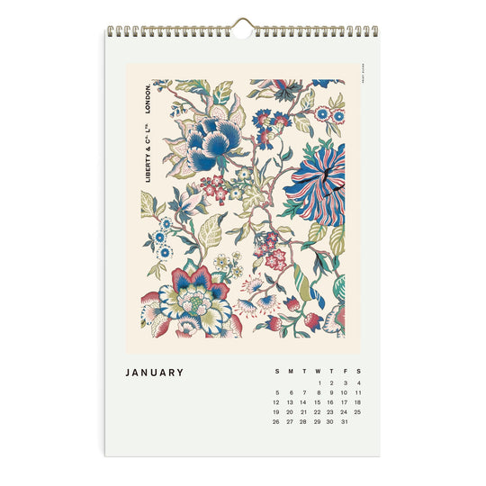 Liberty 2025 Wall Calendar Calendars Liberty of London Ltd 