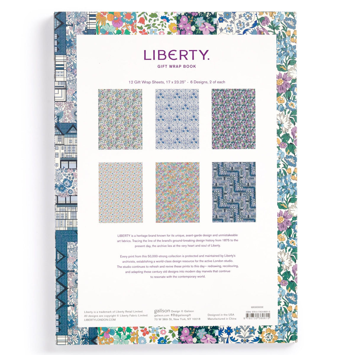 Liberty Gift Wrap Book Gift Wrap Liberty of London Ltd 
