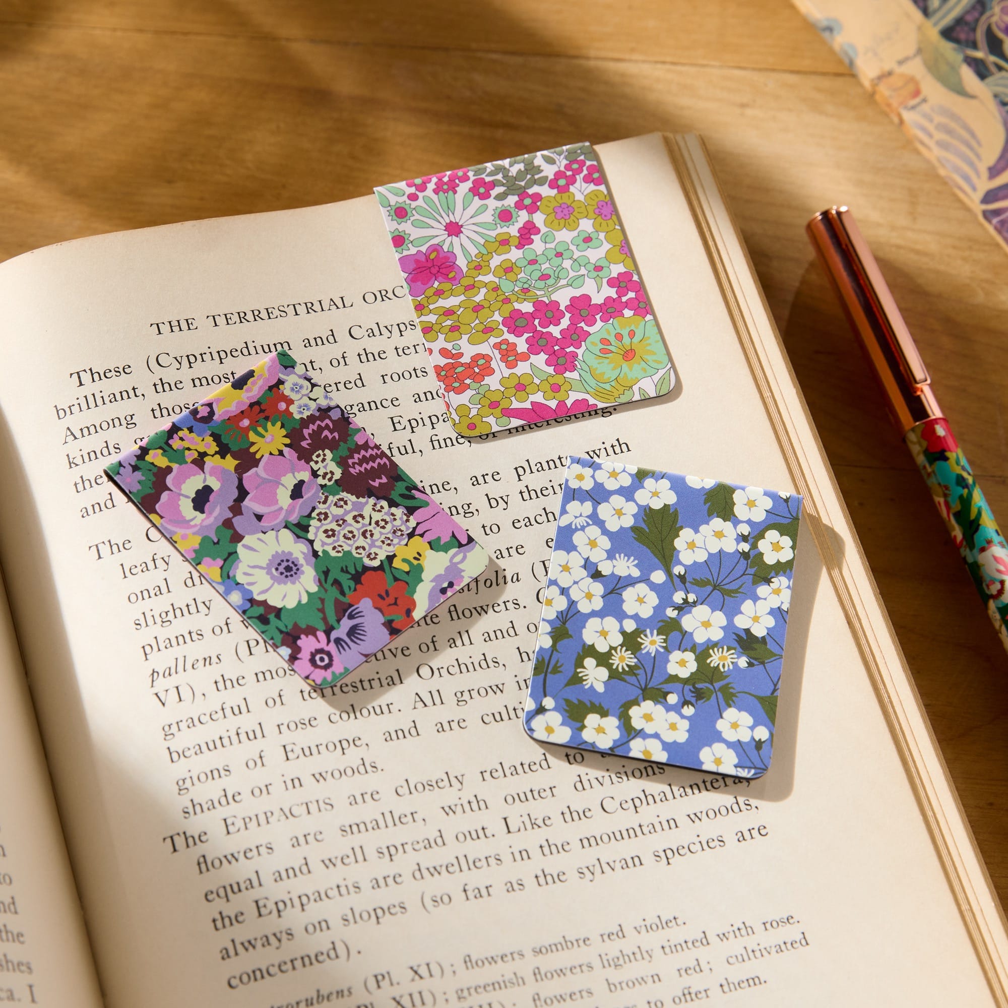Liberty Magnetic Bookmarks Set of 3 | Galison