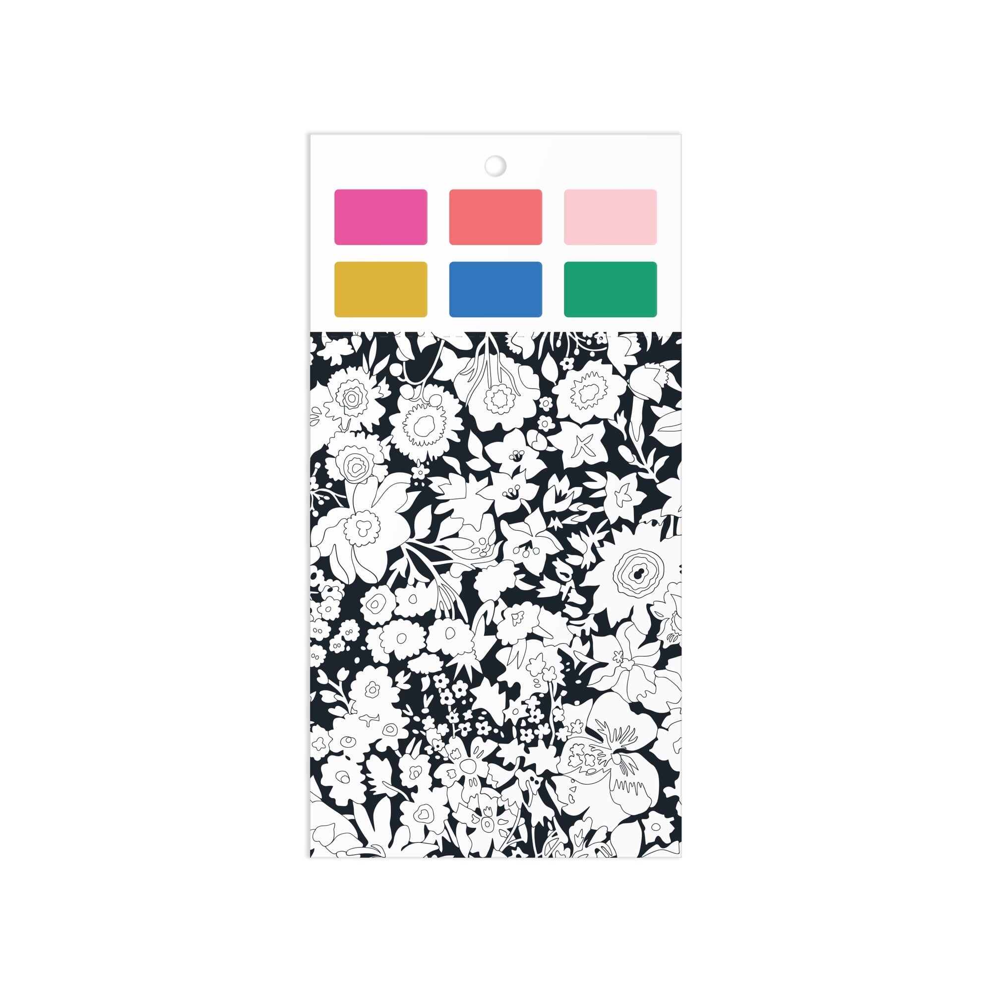 Liberty Paint-In Print Set | Floral Card Kit | Galison