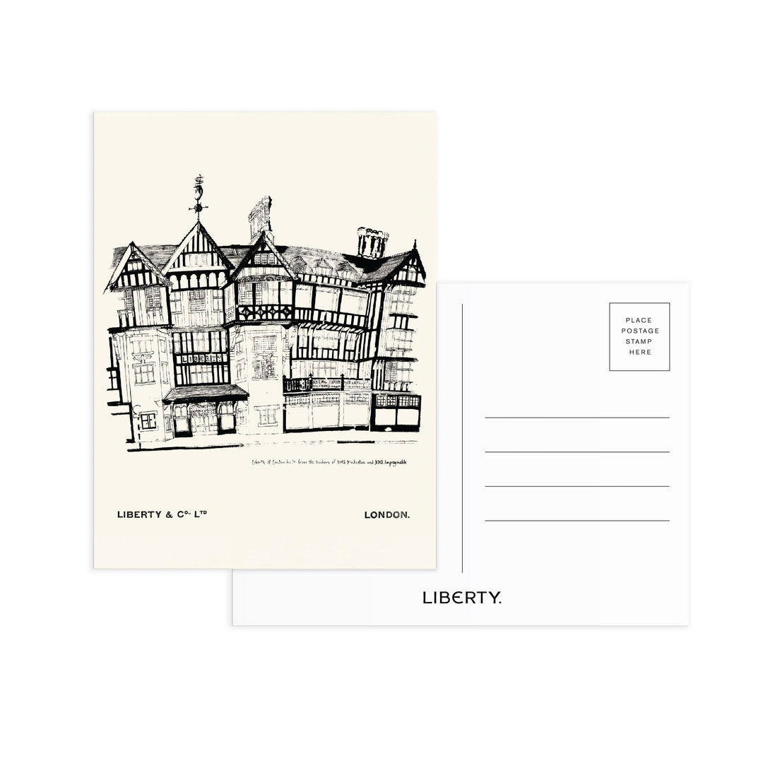 Liberty Postcard Book Postcards Liberty of London Ltd 