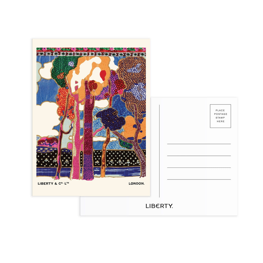 Liberty Postcard Book Postcards Liberty of London Ltd 