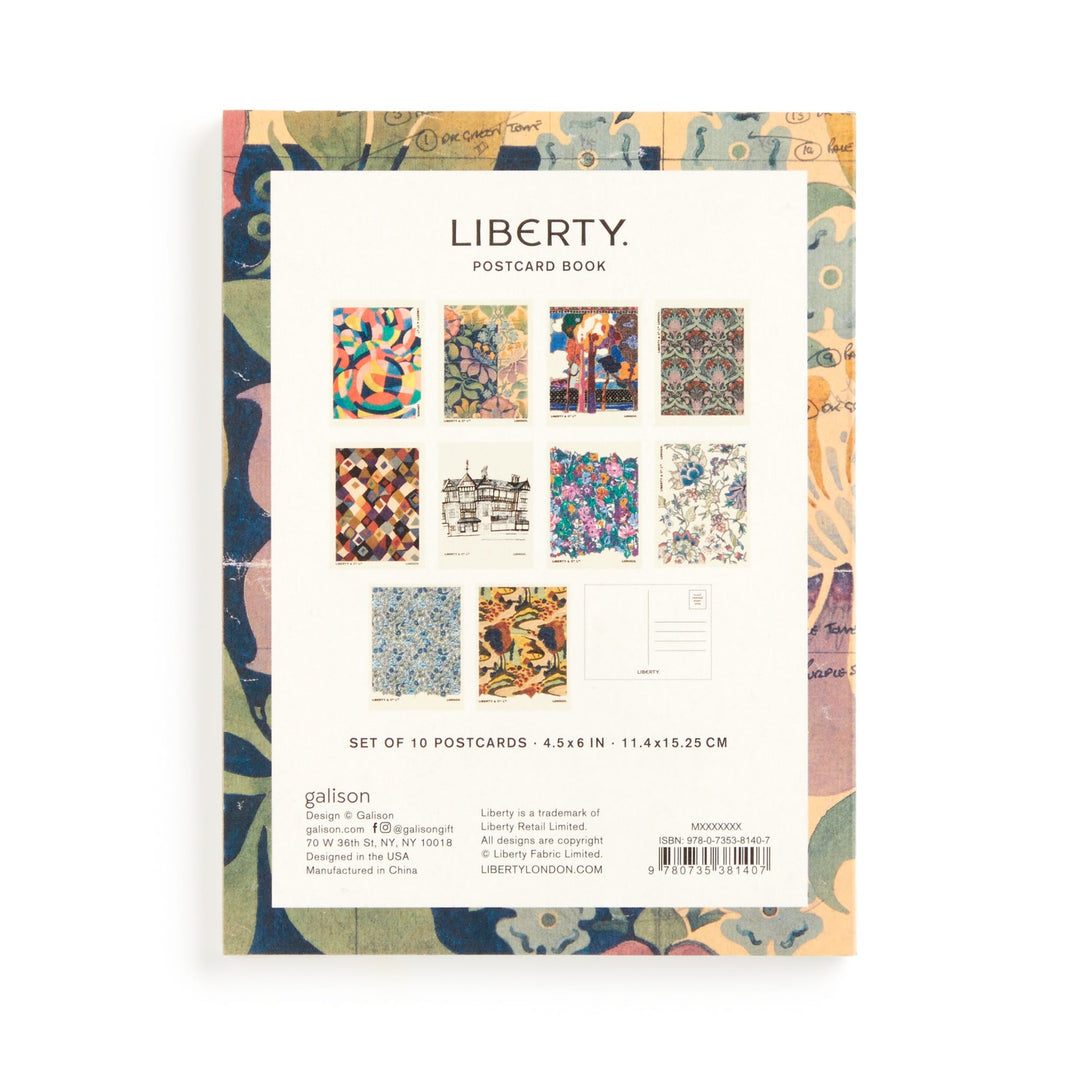 Liberty Postcard Book Postcards Liberty of London Ltd 