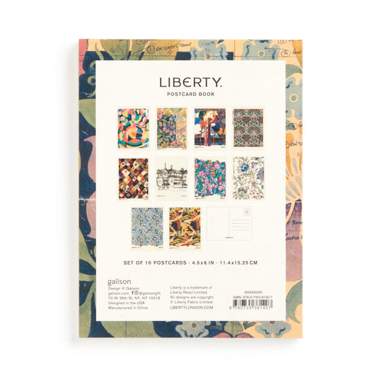 Liberty Postcard Book Postcards Liberty of London Ltd 