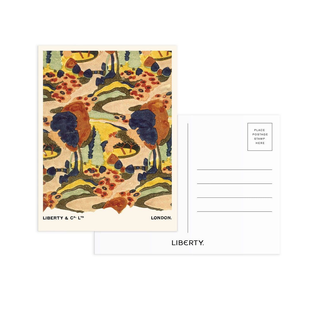 Liberty Postcard Book Postcards Liberty of London Ltd 