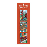 Life In The City By The Bay Magnetic Bookmarks Bookmarks Hyesu Lee 