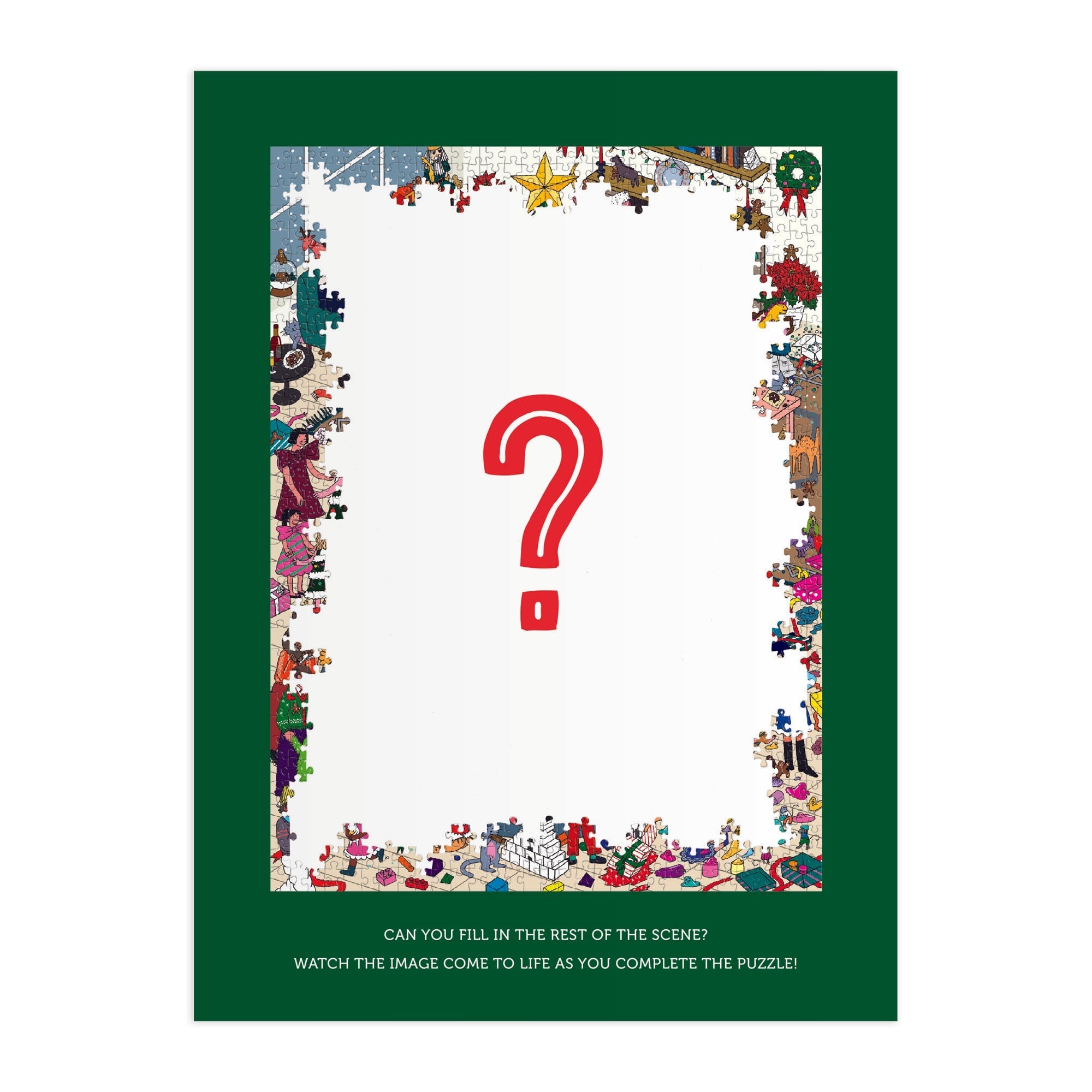 Merry In The Making 1000 Piece Surprise Puzzle | Galison