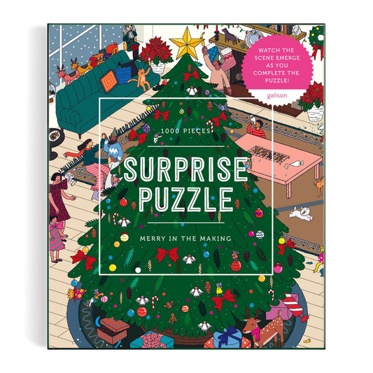 Merry In The Making 1000 Piece Surprise Puzzle Jigsaw Puzzle Hye Jin Chung 