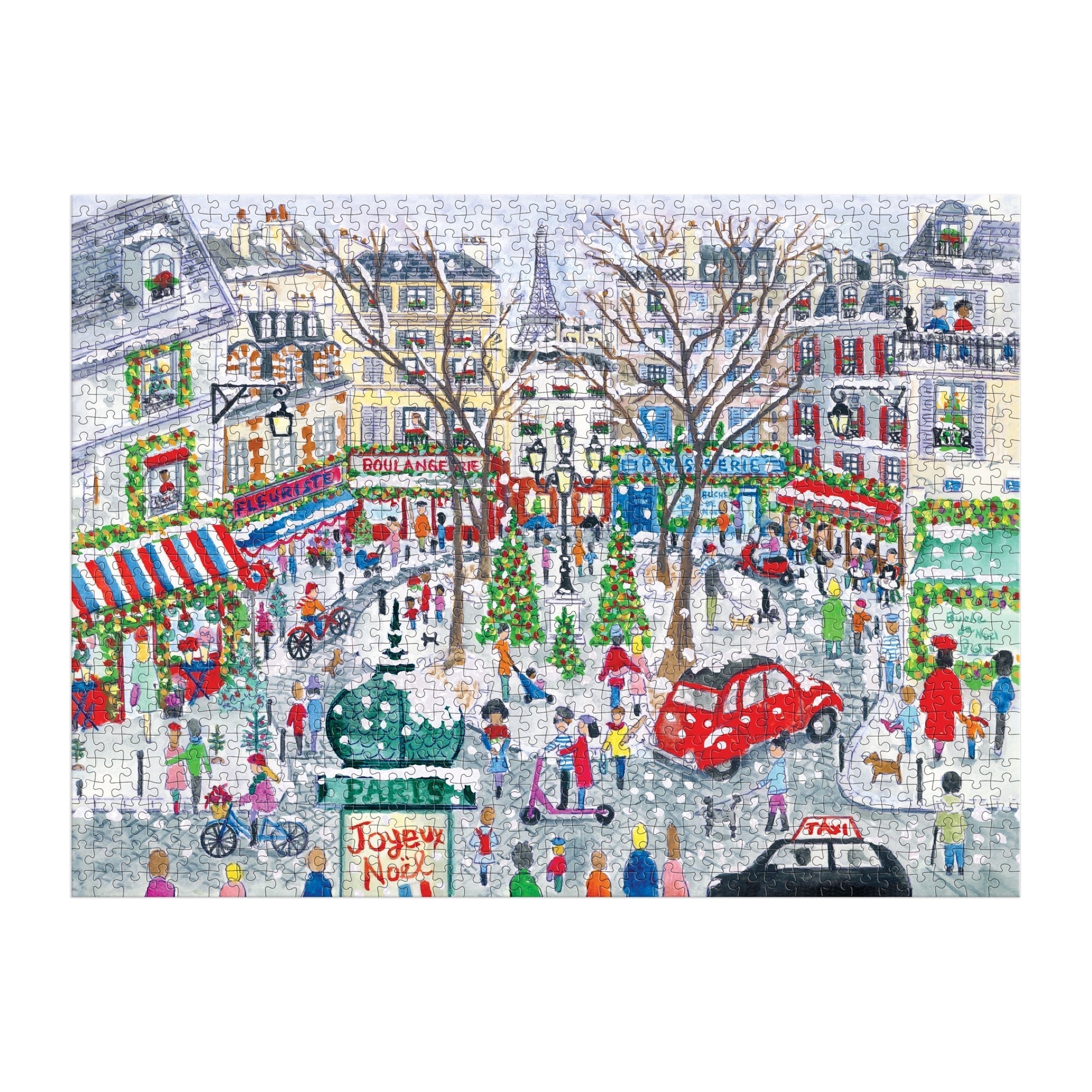Michael Storrings Christmas in Paris Puzzle | Galison