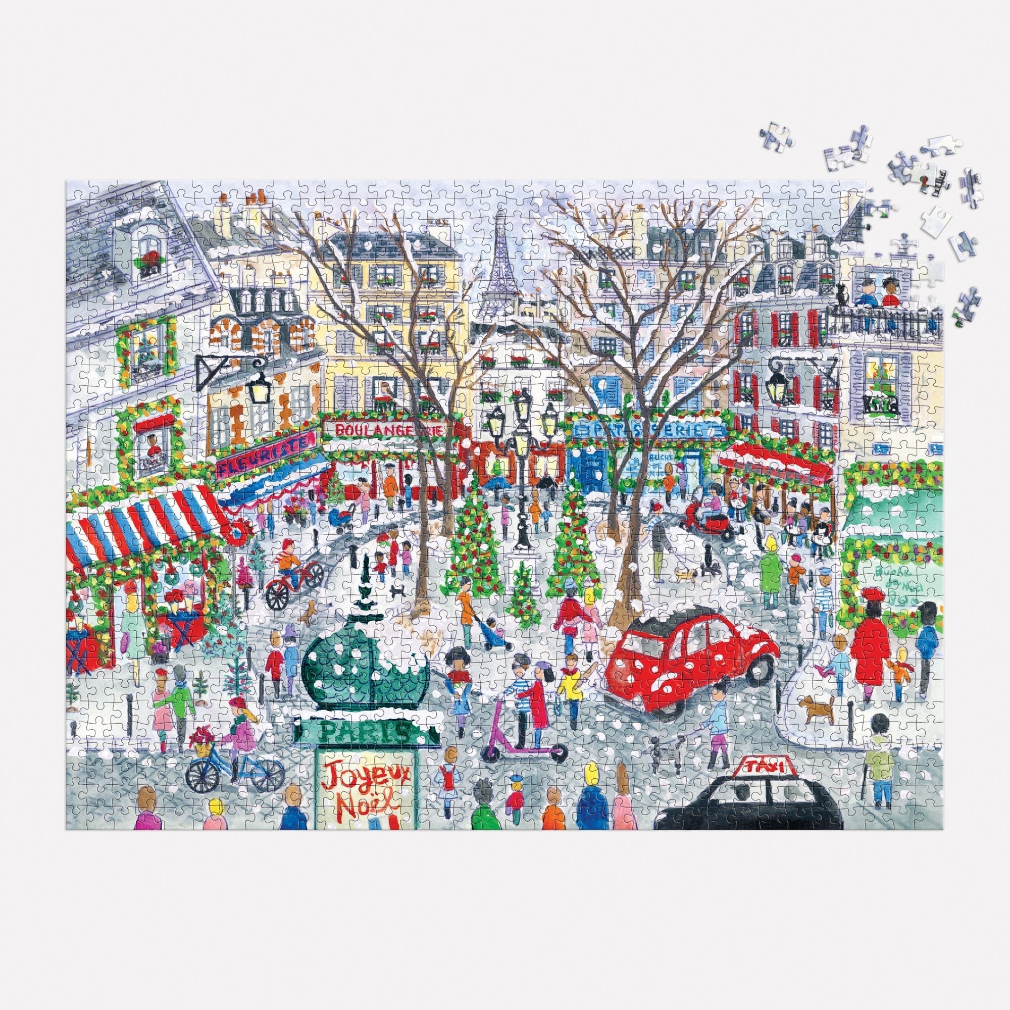 Michael Storrings Christmas in Paris Puzzle | Galison