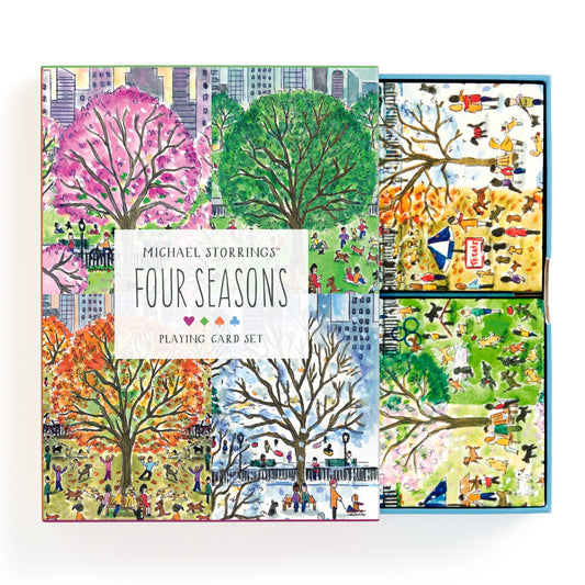 Michael Storrings Four Seasons Playing Card Set Playing Card Game Set Michael Storrings 