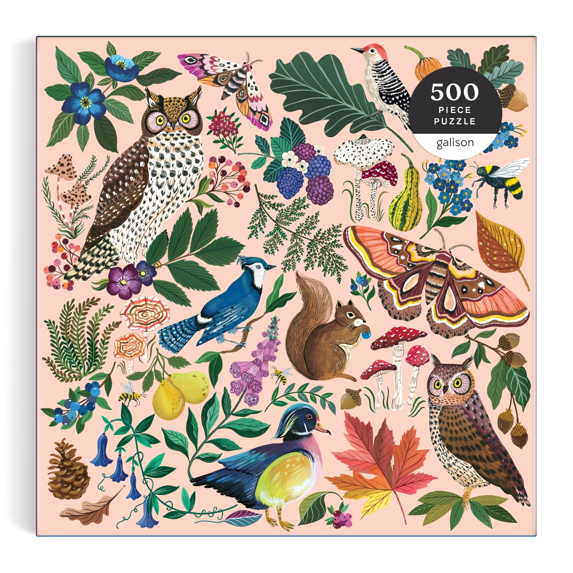 Nature in Autumn 500-Piece Jigsaw Puzzle | Galison