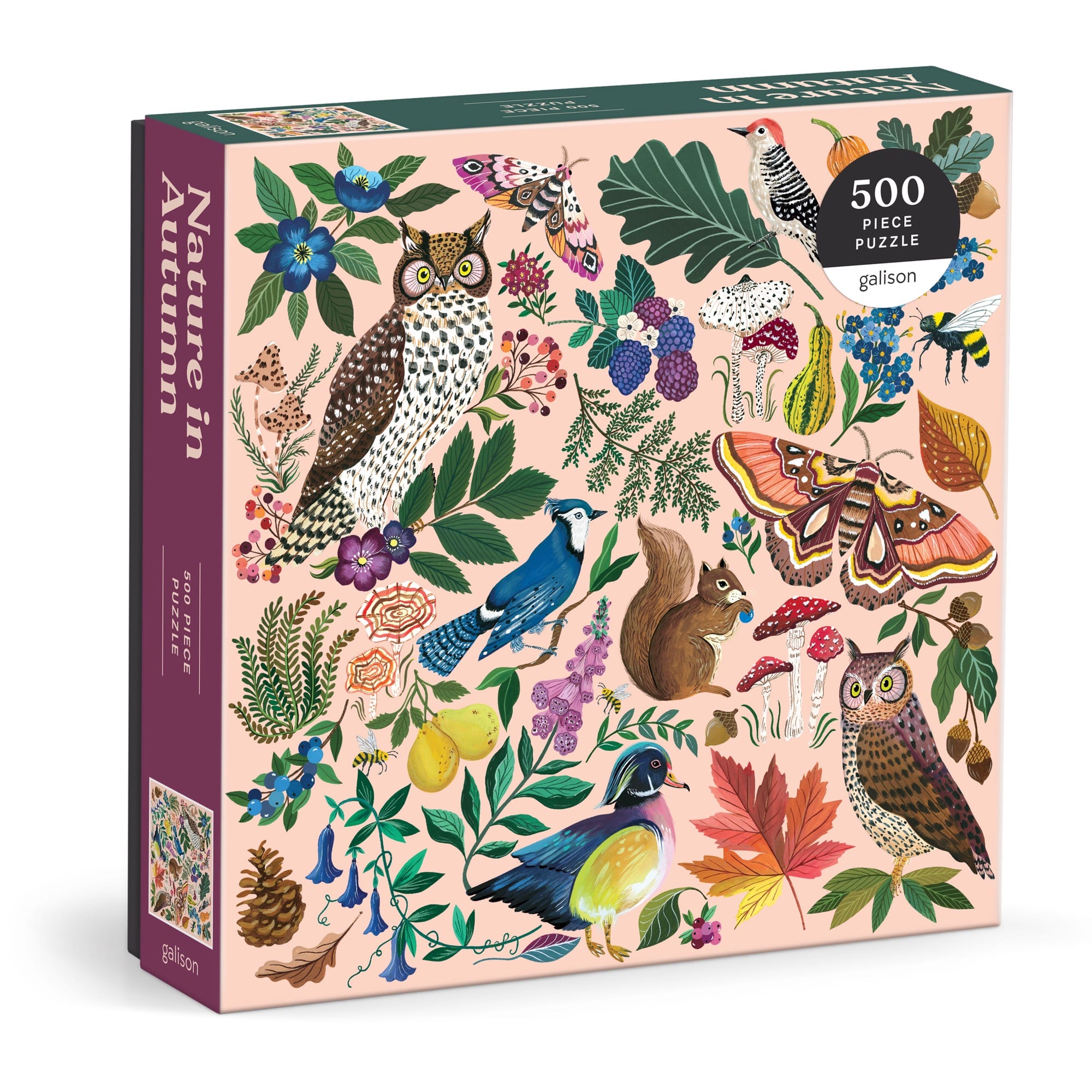 Nature in Autumn 500-Piece Jigsaw Puzzle | Galison