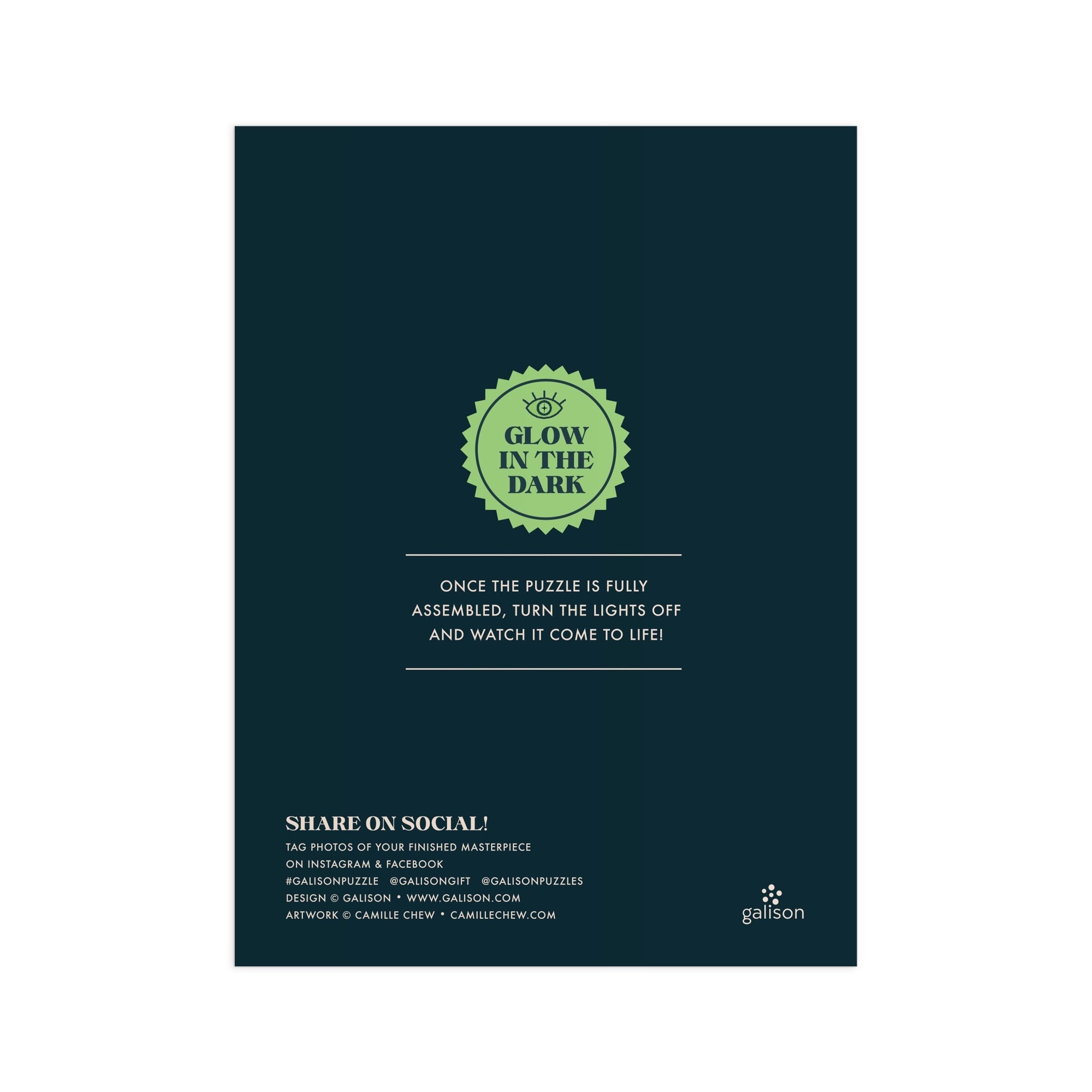 Occult and Curious 1000 Piece Glow in the Dark Puzzle – Galison