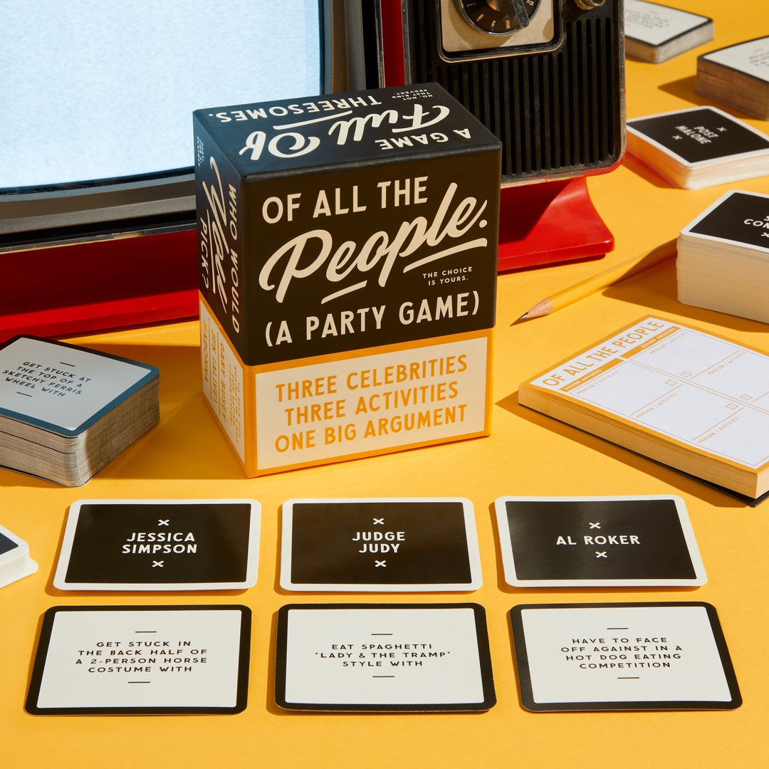 Of All The People Social Game Games Brass Monkey Goods 