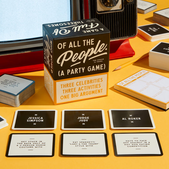 Of All The People Social Game Games Brass Monkey Goods 