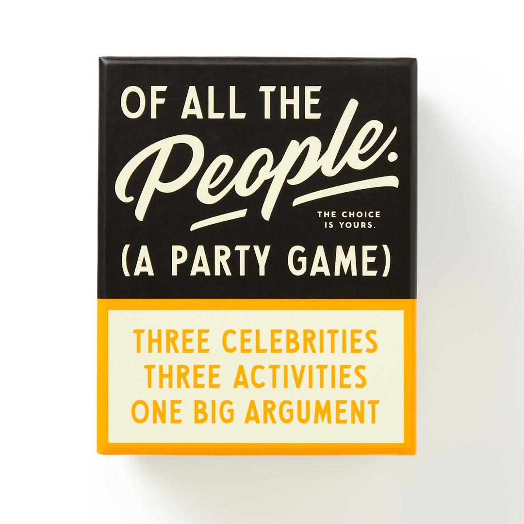 Of All The People Social Game Games Brass Monkey Goods 