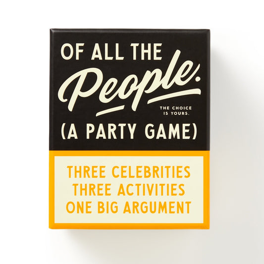 Of All The People Social Game Games Brass Monkey Goods 