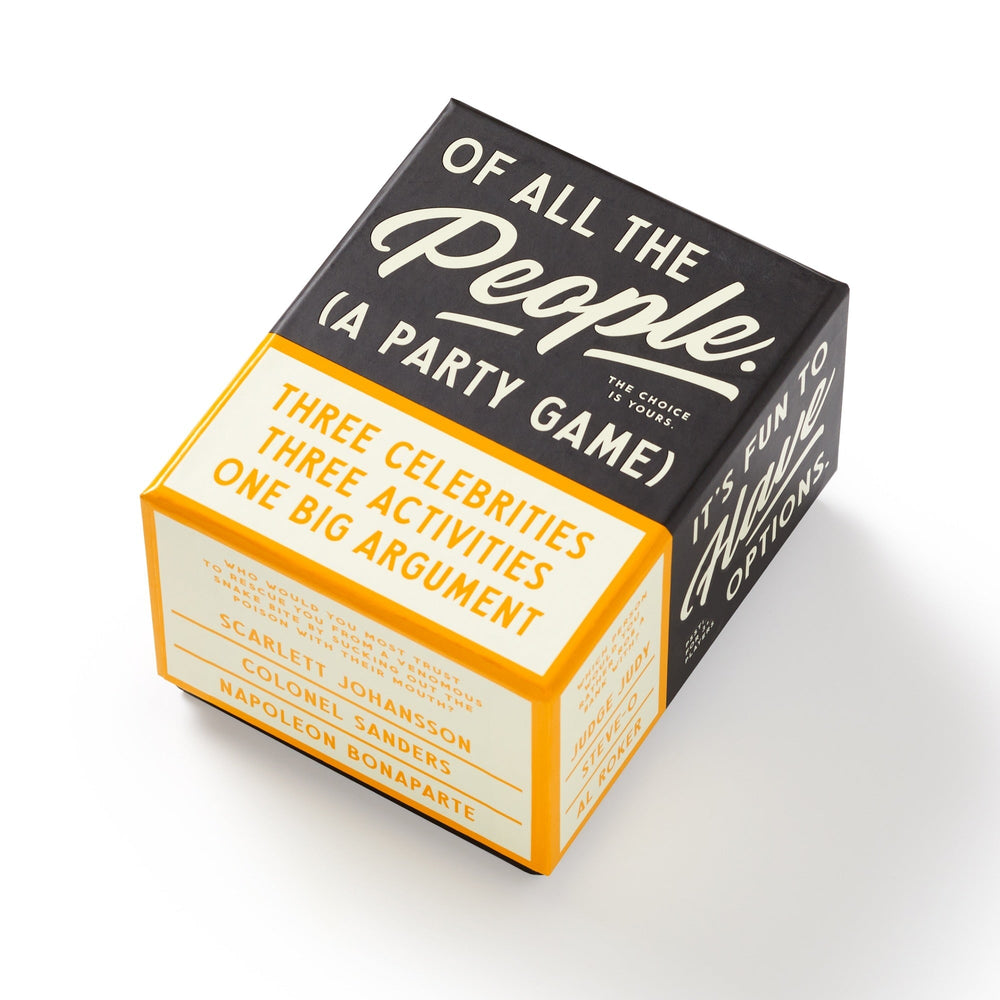 Of All The People Social Game Games Brass Monkey Goods 