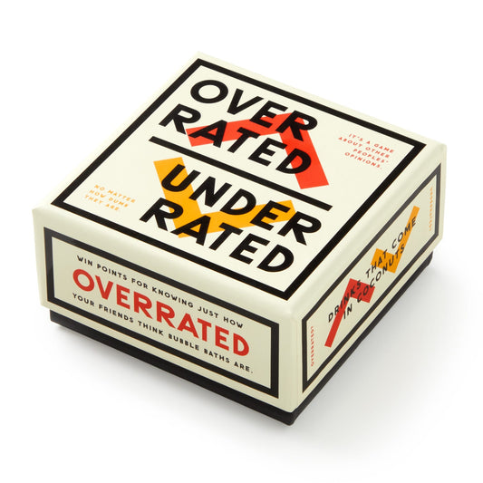 Overrated / Underrated Social Game - Brass Monkey - 9780735381209