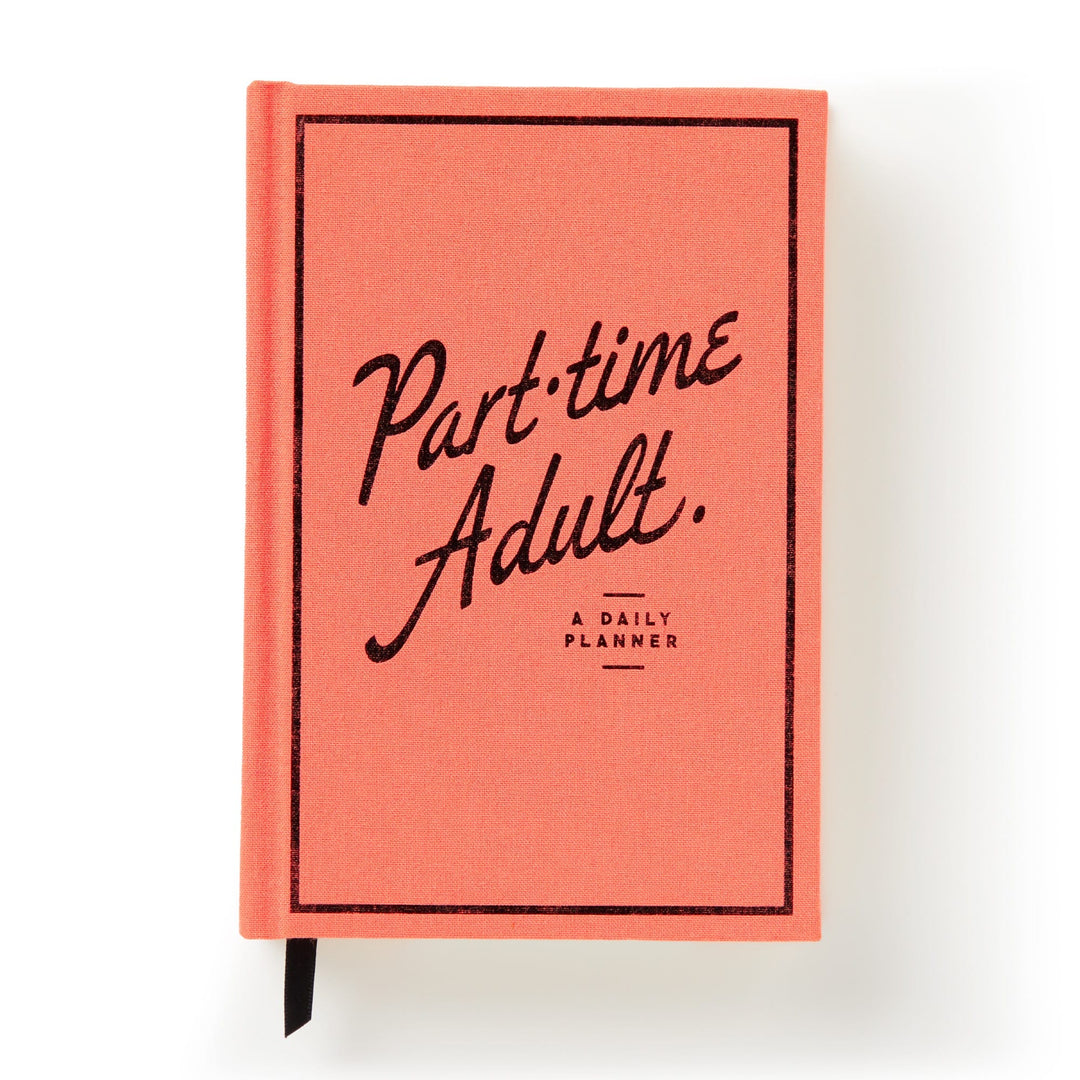 Part-Time Adult Undated Daily Planner - Brass Monkey - 9780735381100