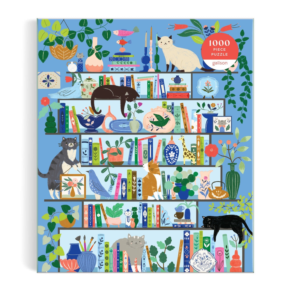 Purrfect Nook 1000 Piece Puzzle Jigsaw Puzzle Flora Waycott 
