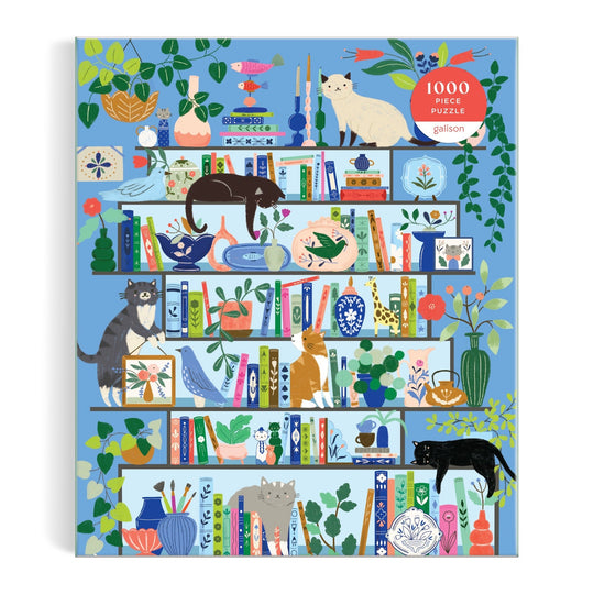 Purrfect Nook 1000 Piece Puzzle Jigsaw Puzzle Flora Waycott 