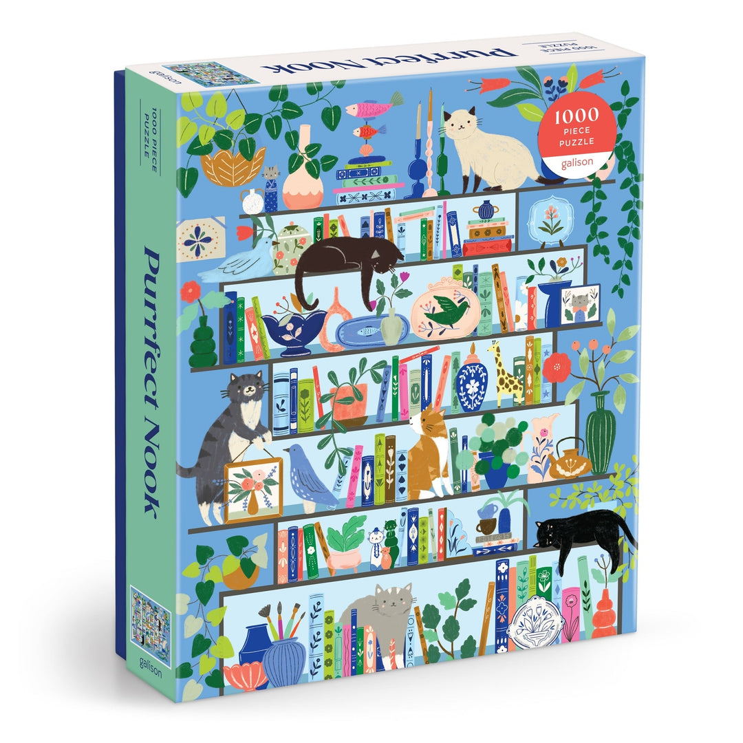 Purrfect Nook 1000 Piece Puzzle Jigsaw Puzzle Flora Waycott 